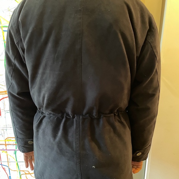 Rainforest micro fiber black down filled coat - Picture 8 of 9